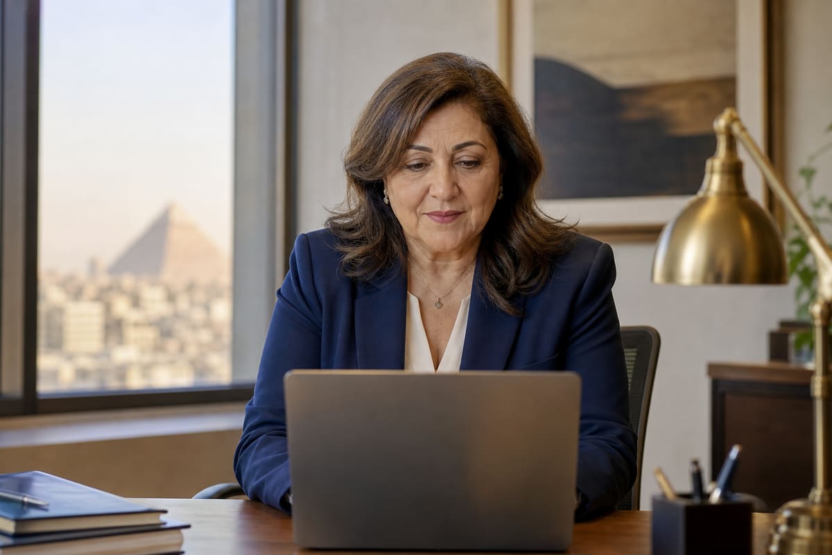 Senior Majal consultant at work